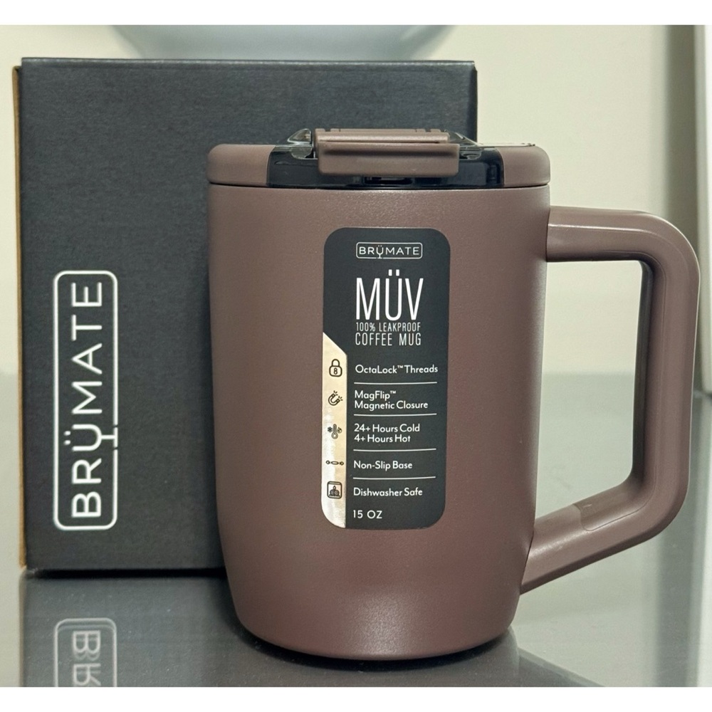 BruMate Müv‎ 15oz, JAVA BROWN